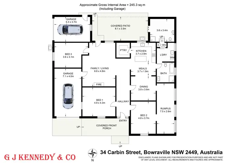 Floorplan of Homely house listing, 34 Carbin St, Bowraville NSW 2449