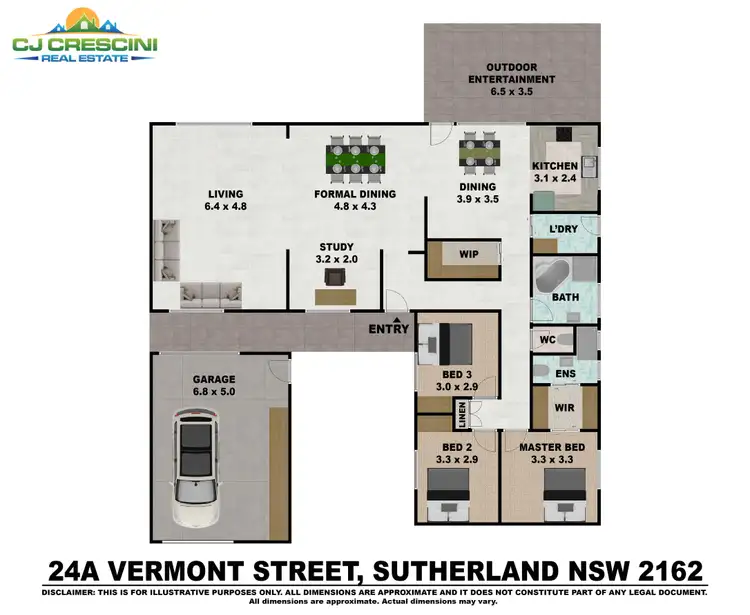 Floorplan of Homely house listing, 24A Vermont St, Sutherland NSW 2232