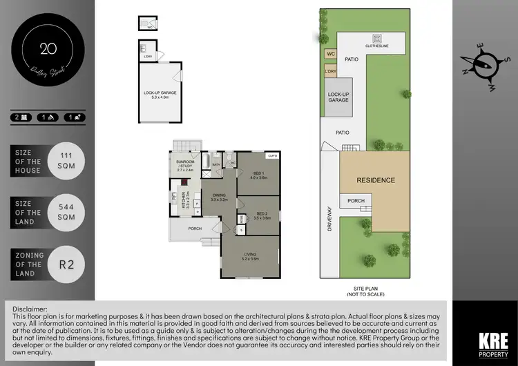 Floorplan of Homely house listing, 20 Dudley Street, Rydalmere NSW 2116