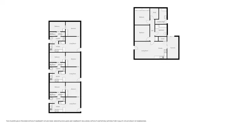 Floorplan of Homely unit listing, 1-4/7/9 Sharpley Ave, Stawell VIC 3380