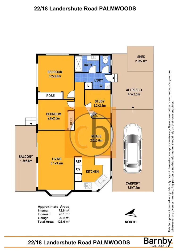 Floorplan of Homely villa listing, SITE 22/18 Landershute Rd, Palmwoods QLD 4555