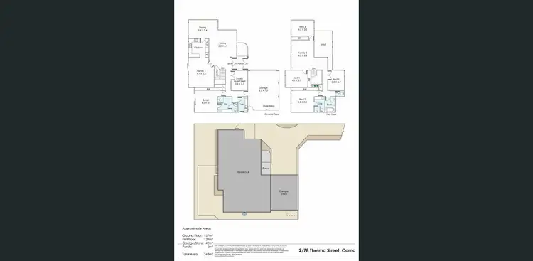 Floorplan of Homely house listing, 2/78 Thelma Street, Como WA 6152