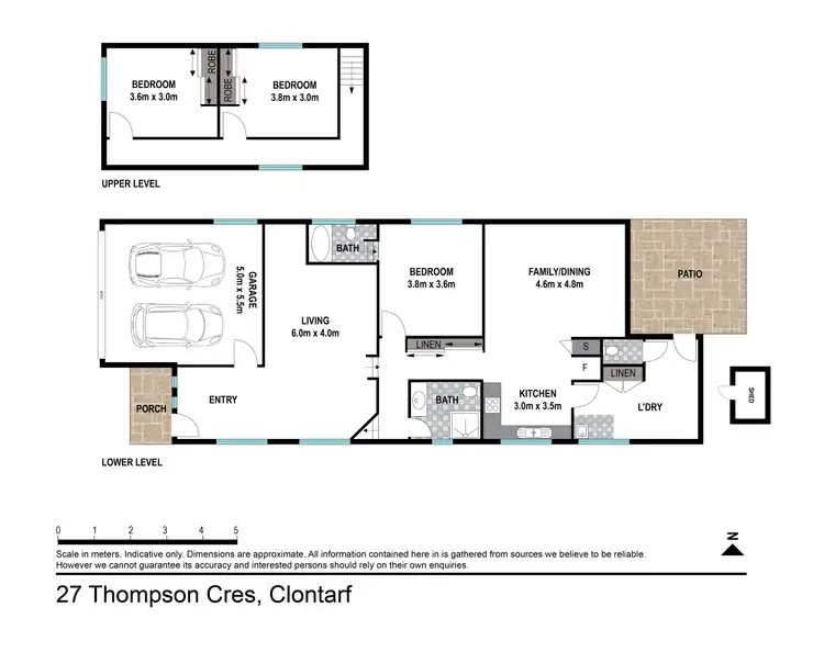 Floorplan of Homely house listing, 27 Thompson Cres, Clontarf QLD 4019