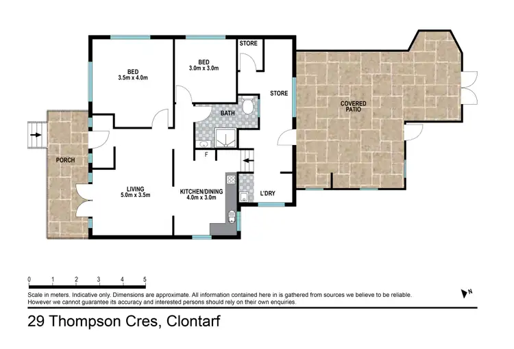 Floorplan of Homely house listing, 29 Thompson Cres, Clontarf QLD 4019