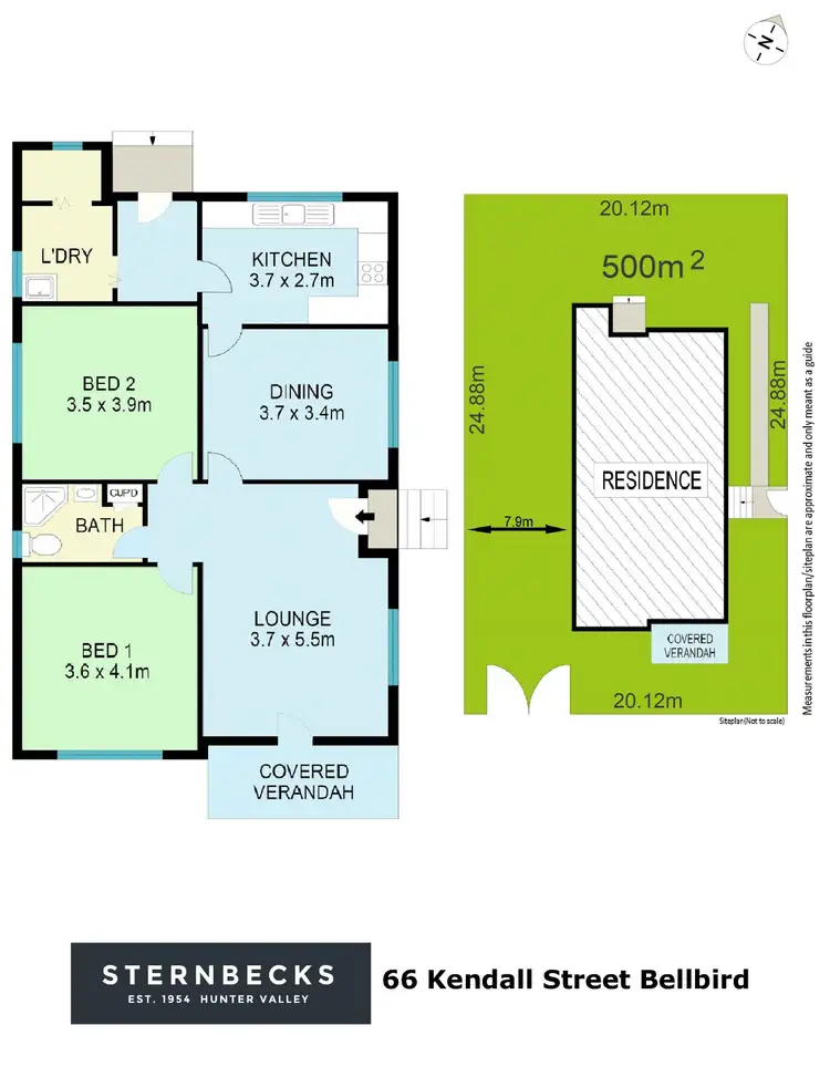 Floorplan of Homely house listing, 66 Kendall St, Bellbird NSW 2325
