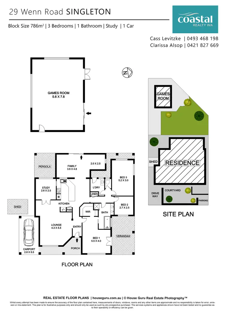 Floorplan of Homely house listing, 29 Wenn Rd, Singleton WA 6175