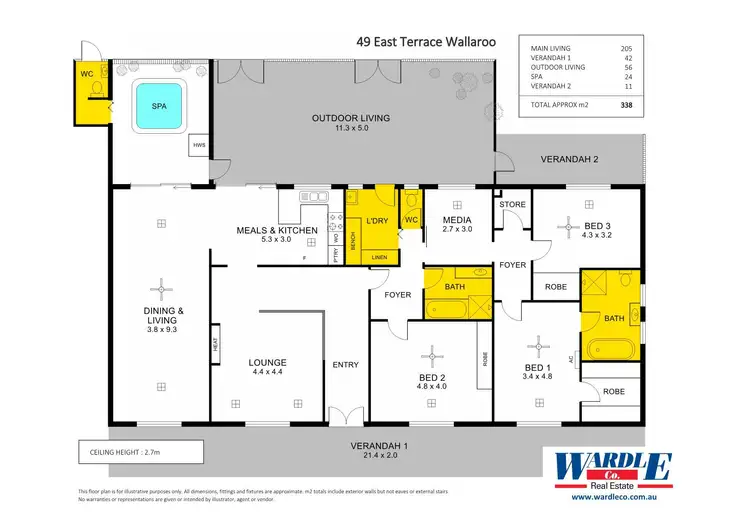 Floorplan of Homely house listing, 49 East Tce, Wallaroo SA 5556