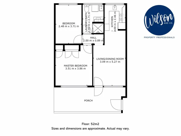 Floorplan of Homely unit listing, Unit 5/22 Oxford St, Woolloongabba QLD 4102