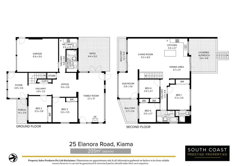 Floorplan of Homely house listing, 25 Elanora Road, Kiama Heights NSW 2533