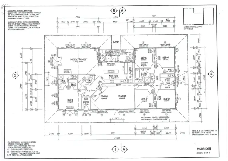 Floorplan of Homely house listing, 5 Muscara Ct, Yarroweyah VIC 3644