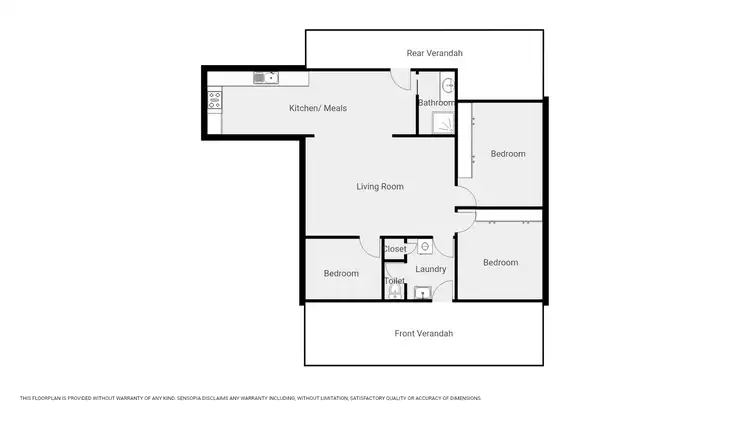 Floorplan of Homely rural property listing, 37 Blake Road, Stawell VIC 3380