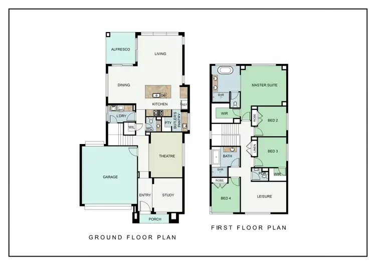 Floorplan of Homely house listing, 9 Addison St, Greenbank QLD 4124