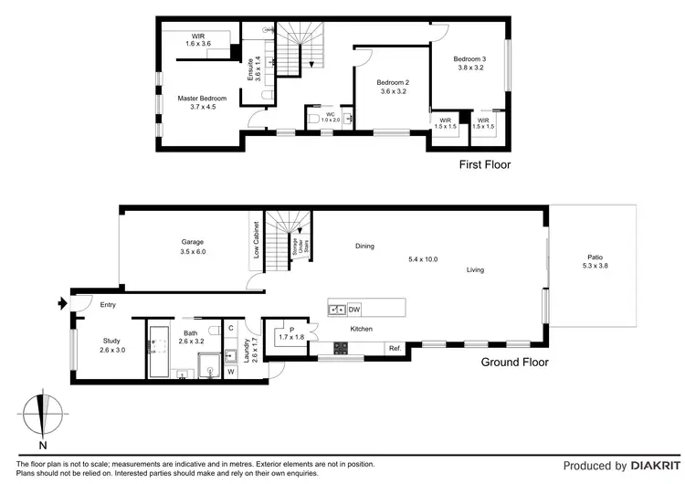 Floorplan of Homely townhouse listing, 28 Grantham Parade, St Albans VIC 3021