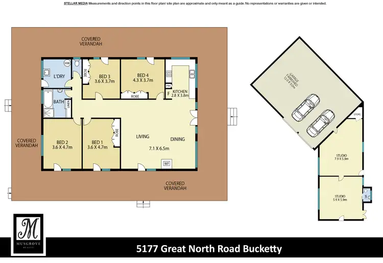Floorplan of Homely rural property listing, 5177 Great North Road, Bucketty NSW 2250