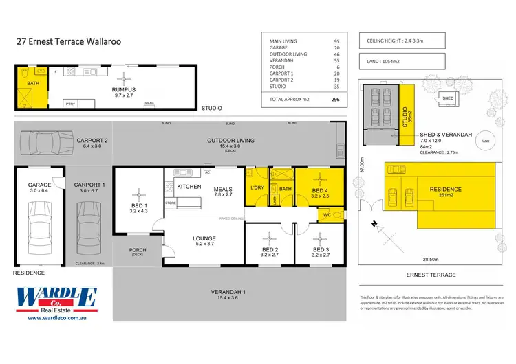 Floorplan of Homely house listing, 27 Ernest Tce, Wallaroo SA 5556