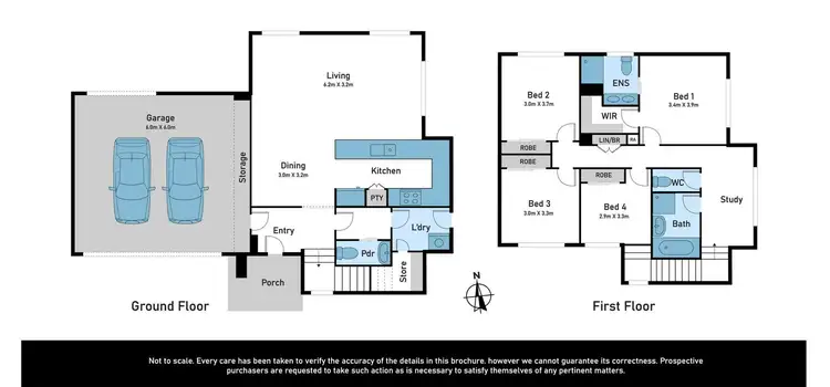 Floorplan of Homely house listing, 1 Kaye Ct, Cranbourne North VIC 3977