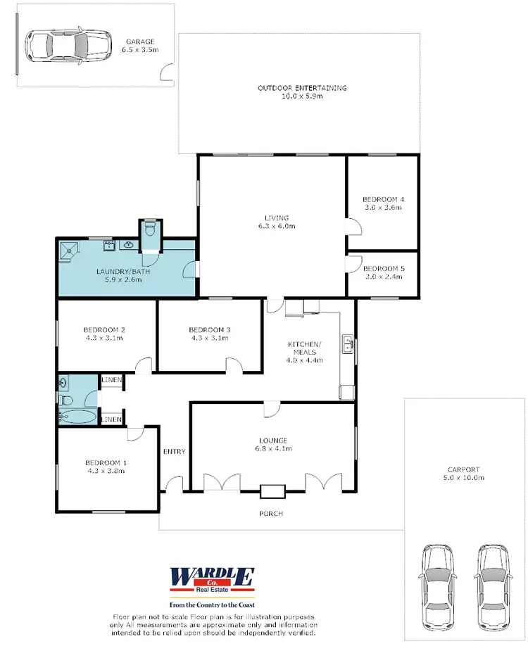 Floorplan of Homely house listing, 2 Harvey St, Port Broughton SA 5522