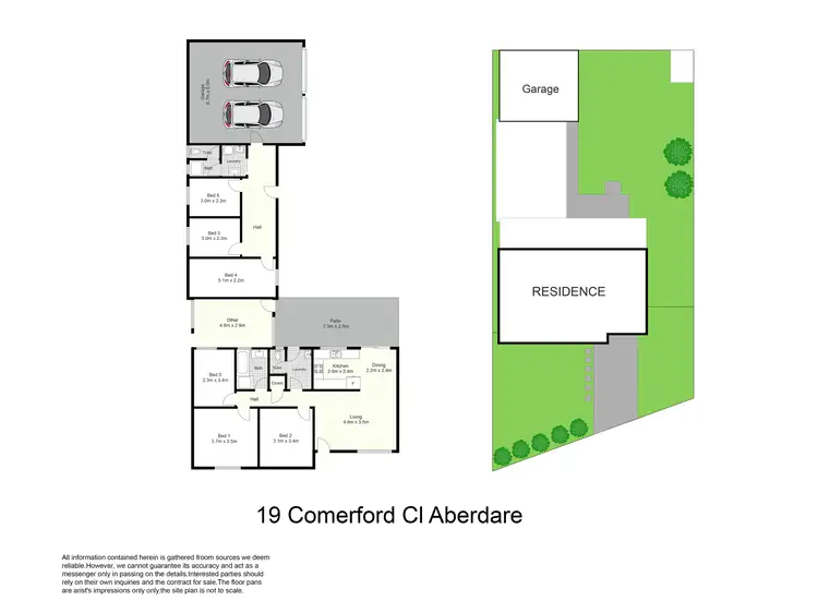 Floorplan of Homely house listing, 19 Comerford Cl, Aberdare NSW 2325