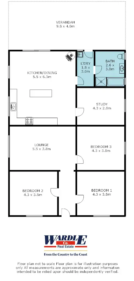 Floorplan of Homely house listing, 16 Gray Tce, Orroroo SA 5431