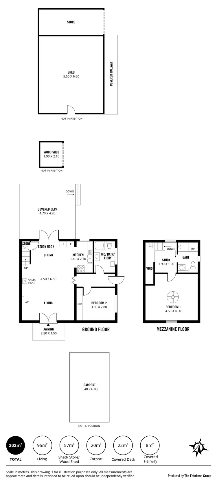Floorplan of Homely house listing, 19A Wigzell St, Littlehampton SA 5250