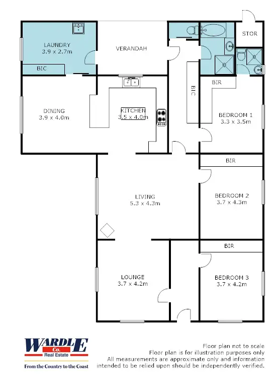 Floorplan of Homely house listing, 3 East Tce, Brinkworth SA 5464