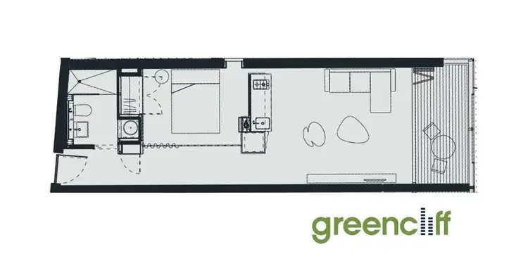 Floorplan of Homely apartment listing, 1110/8 Park Lane, Chippendale NSW 2008