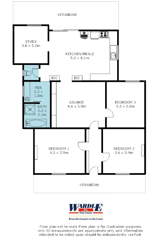 Floorplan of Homely house listing, 35 Seventh Street, Koolunga SA 5464