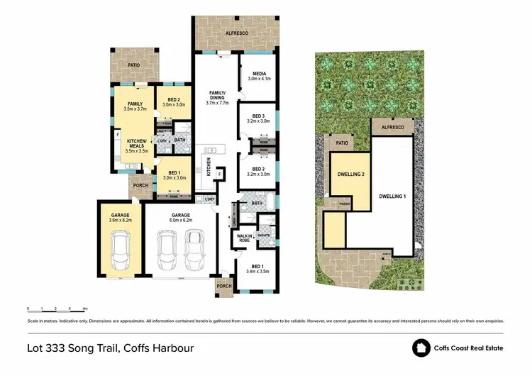 Floorplan of Homely house listing, 26 Song Trail, Coffs Harbour NSW 2450