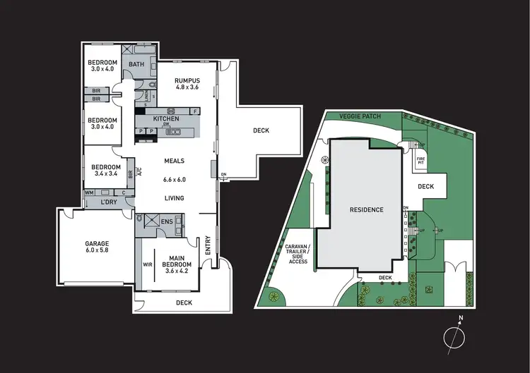 Floorplan of Homely house listing, 29 Jackson Drive, Drouin VIC 3818