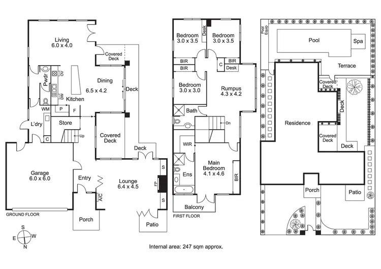 Floorplan of Homely house listing, 28 Bridge St, Hampton VIC 3188