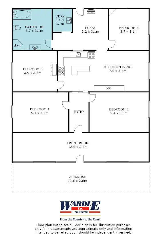 Floorplan of Homely house listing, 15 Main Street, Carrieton SA 5432