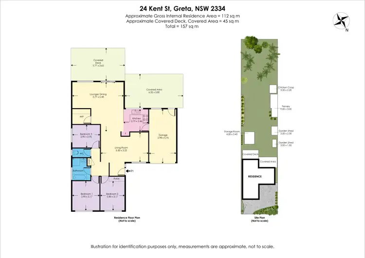 Floorplan of Homely house listing, 24 Kent St, Greta NSW 2334