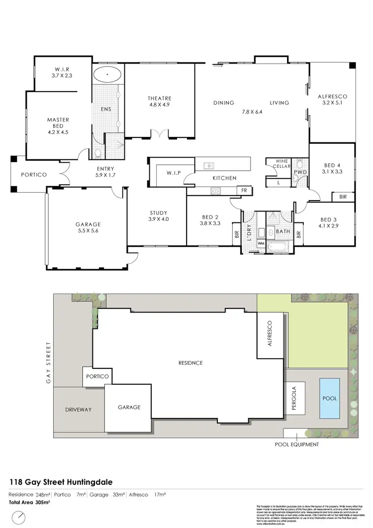 Floorplan of Homely house listing, 118 Gay St, Huntingdale WA 6110