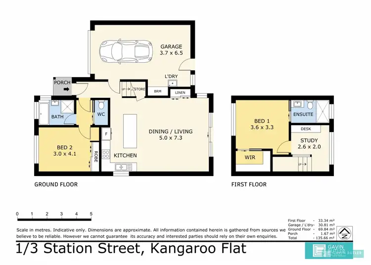 Floorplan of Homely house listing, Unit 1/3 Station St, Kangaroo Flat VIC 3555