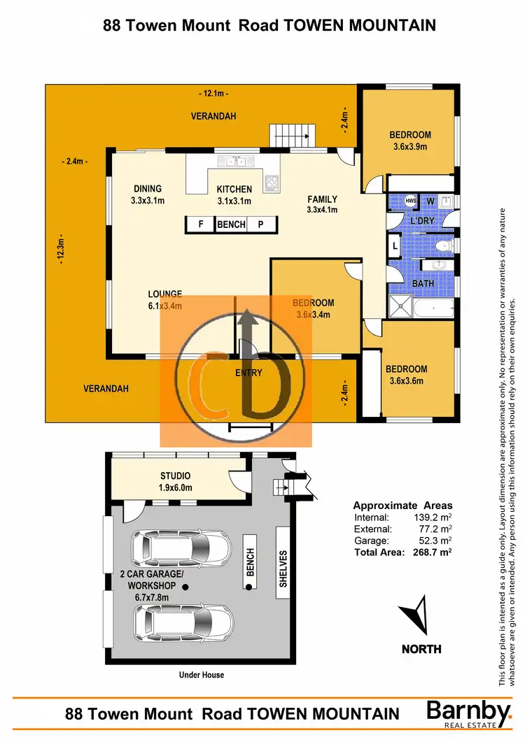 Floorplan of Homely house listing, 88 Towen Mount Road, Towen Mountain QLD 4560