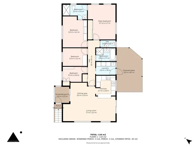 Floorplan of Homely house listing, 19 Clare Cres, Eden NSW 2551