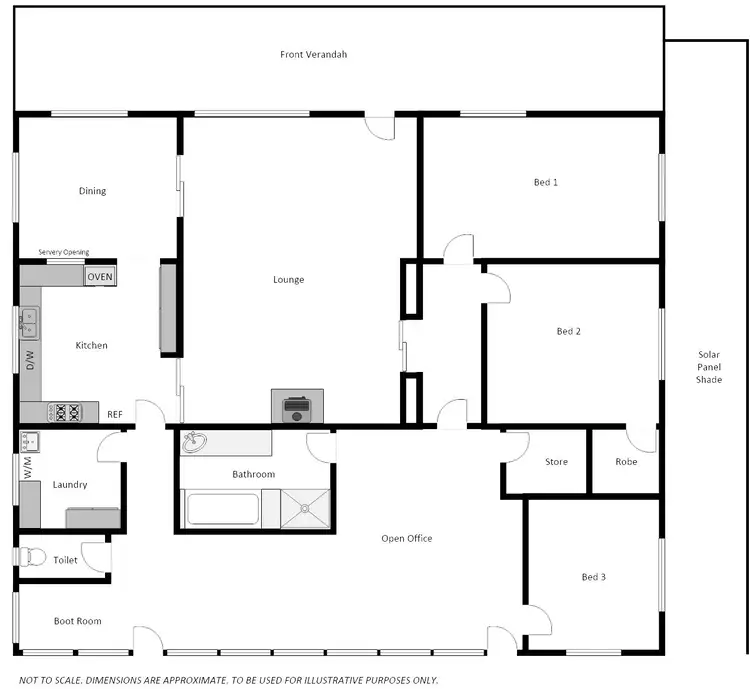 Floorplan of Homely rural property listing, 'Dalkeith'/2159 Wymah Rd, Wymah NSW 2640