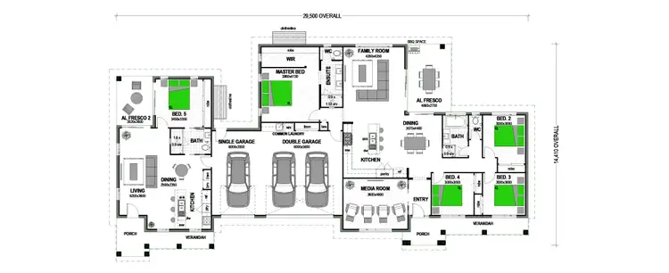 Floorplan of Homely house listing, Lot 5 Catania Place, Jimboomba QLD 4280