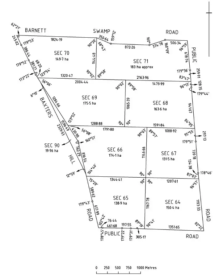 Floorplan of Homely rural property listing, Lot 66 Baxters Hill Road, Mount Benson SA 5275