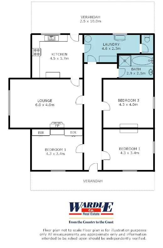 Floorplan of Homely house listing, 45 Stephens St, Booleroo Centre SA 5482