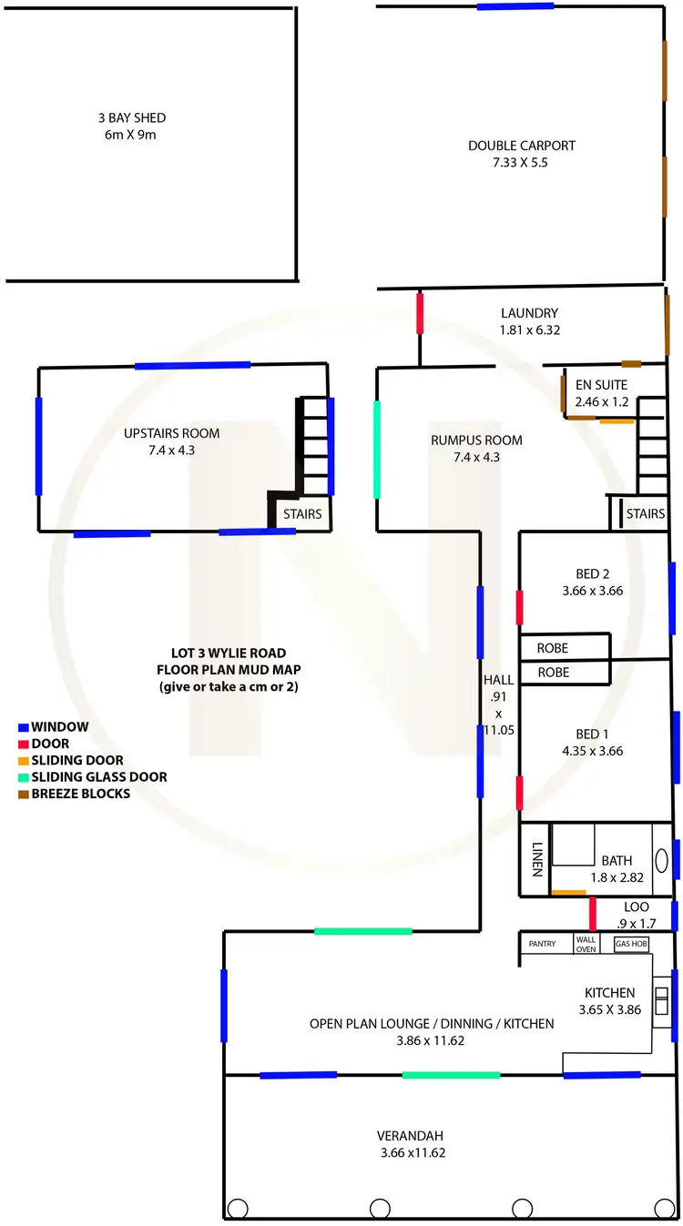 Floorplan of Homely house listing, LOT 3 Wylie Rd, Mission Beach QLD 4852
