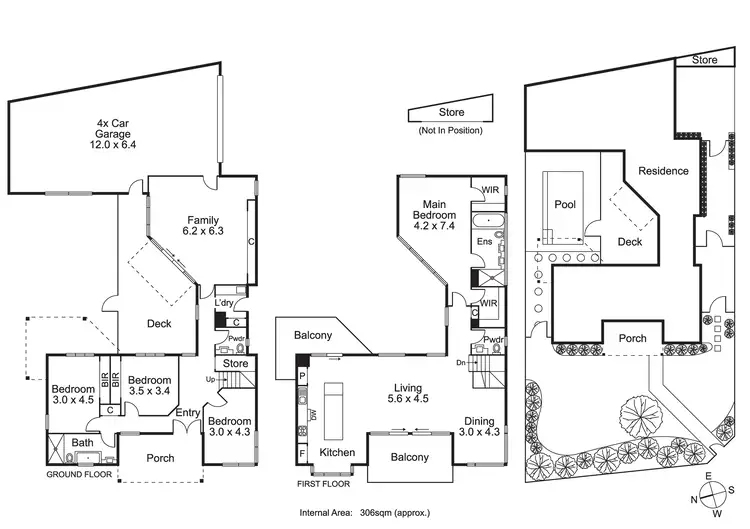Floorplan of Homely house listing, 221 Beach Road, Black Rock VIC 3193
