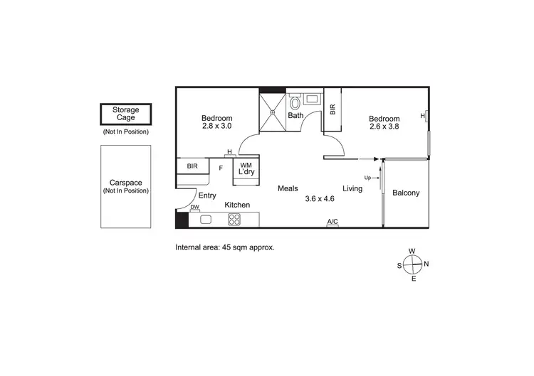 Floorplan of Homely apartment listing, 226/135 Inkerman Street, St Kilda VIC 3182