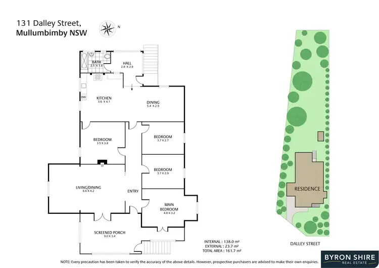 Floorplan of Homely house listing, 131 Dalley Street, Mullumbimby NSW 2482