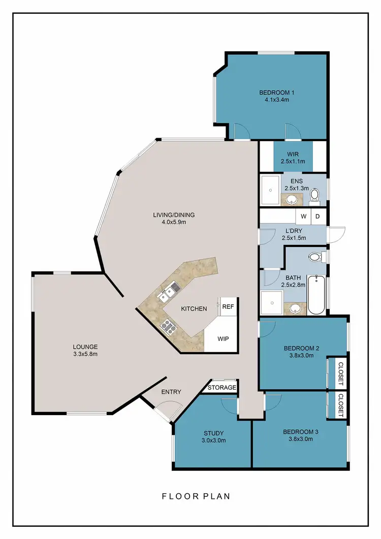 Floorplan of Homely house listing, 69 Manor Ct, Canungra QLD 4275