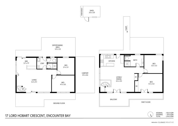 Floorplan of Homely house listing, 17 Lord Hobart Cres, Encounter Bay SA 5211