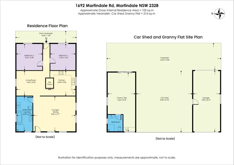 Floorplan of Homely rural property listing, 1692 Martindale Road, Denman NSW 2328