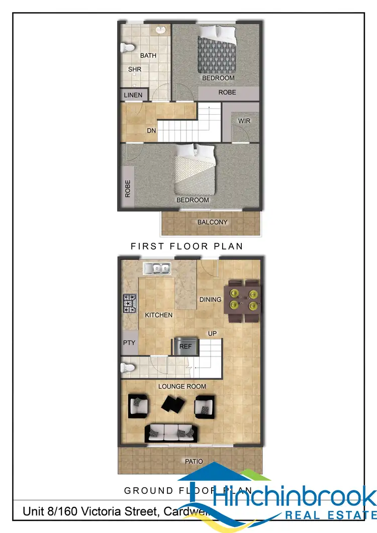 Floorplan of Homely unit listing, Unit 8/160 Victoria Street, Cardwell QLD 4849
