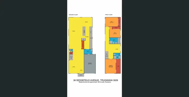 Floorplan of Homely house listing, 36 Sedgefield Ave, Truganina VIC 3029