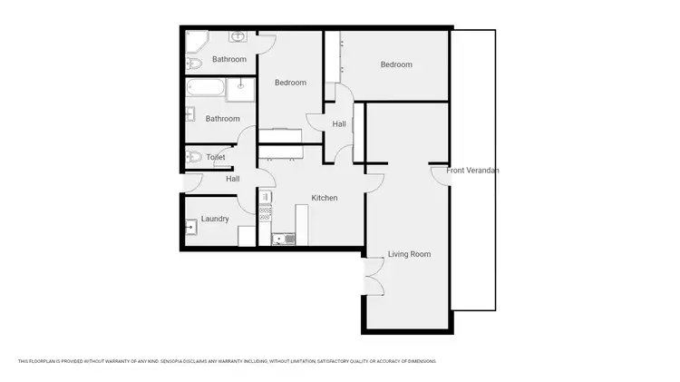 Floorplan of Homely house listing, 3 Anne St, Stawell VIC 3380